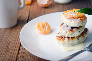 Cottage cheese pancakes