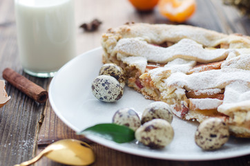 homemade apple strudel