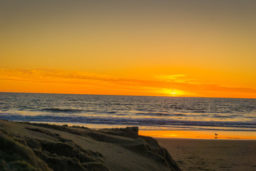 Obraz premium Beautiful Venice Beach CA Sunset