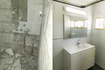 renovation, befor, after