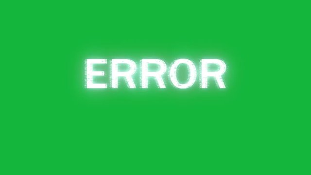 Error green