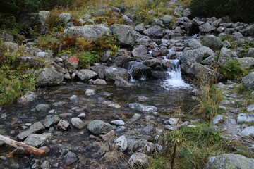 woda kamienie staw morskie oko © Paulina