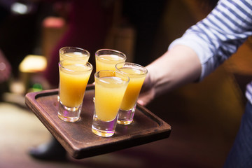 orange alcoholic cocktails