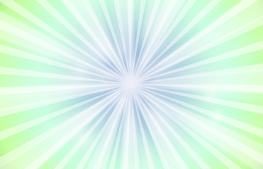 Obraz premium Miękki zielony brokat błyszczy promienie światła bokeh uroczysty elegancki abstrakcyjne tło.