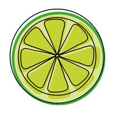 lemon slice icon image