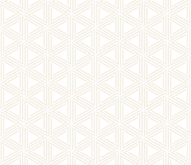 Vector seamless subtle pattern. Modern stylish abstract texture. Repeating geometric tiling from striped elements..