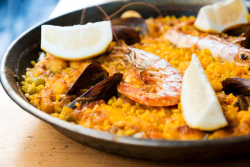 traditional shrimp - spanish tapas snack appetizer