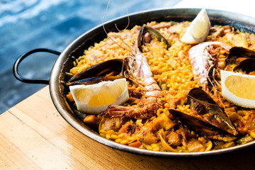 traditional shrimp - spanish tapas snack appetizer