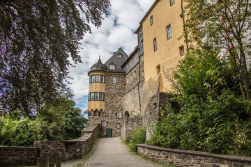Fototapeta na wymiar Burganlage Freusburg im Siegerland