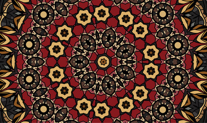 Antique geometric background