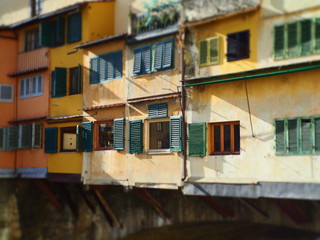 Fototapeta na wymiar Italia, Toscana, Firenze, il Ponte Vecchio