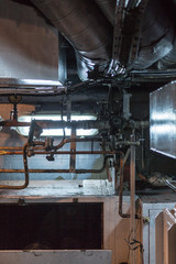 Engine Room on Ship