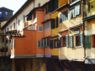 Fototapeta na wymiar Italia, Toscana, Firenze, il Ponte Vecchio