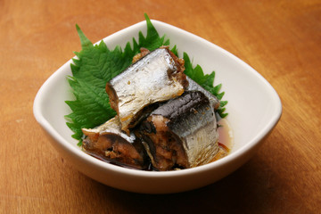 サンマの醤油に