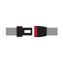 seat belt icon- vector illustration