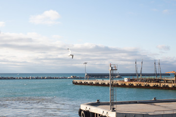 Sunny Day and Pier