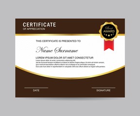 Modern certificate vector