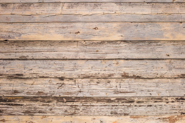 Natural aged brown wooden background. Horizontal color photography.