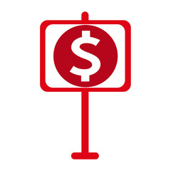 Dollar sign money icon