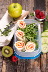 sandwich wrap, healthy eating