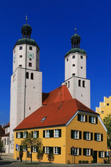 Pfarrkirche von Wemding, Bayern, Deutschland