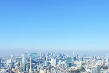 Foto op Plexiglas 恵比寿から見た新宿方面の風景 © kai