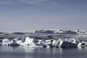 Obraz premium Icelandic Glacier