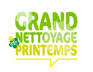 Fototapeta premium Grand nettoyage de printemps