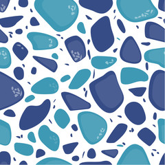 Terrazzo seamless pattern background