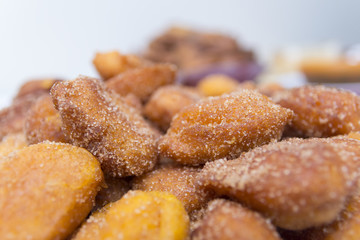 fried pumpkin dumplings