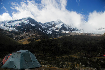 Landscape in Andes
