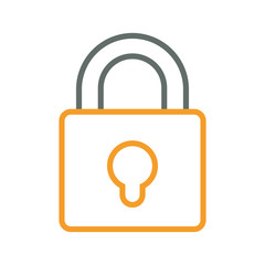 padlock vector illustration