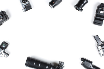 Photographer working table