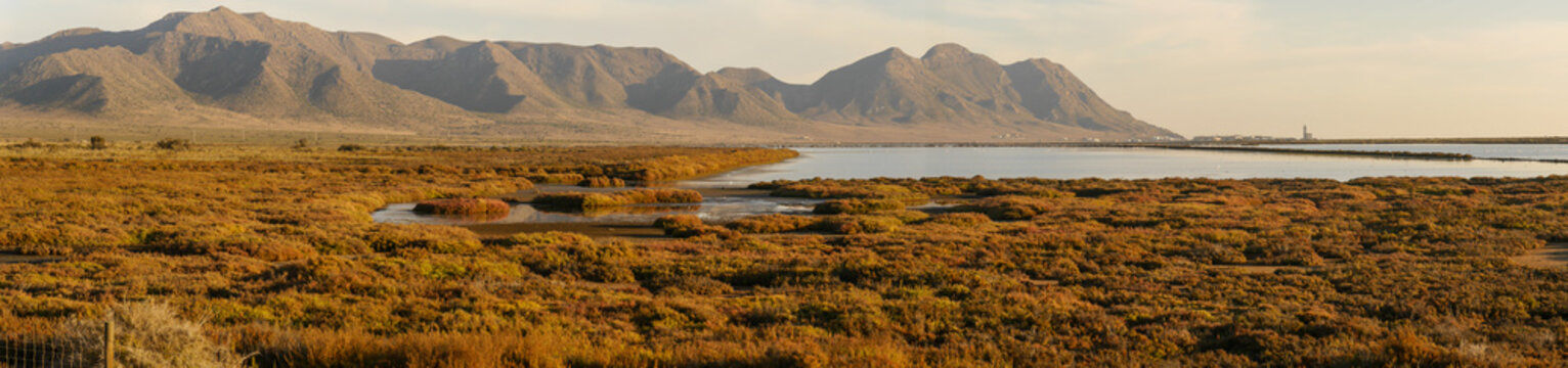 Panorama - Mirador Las Salinas - Salinas del Cabo de Gata