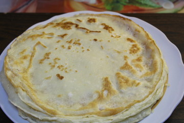 Delicious homemade pancakes.