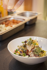 Fatoush salat gr&uuml;ne kr&auml;uter