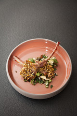 Lammchops taboul&eacute;