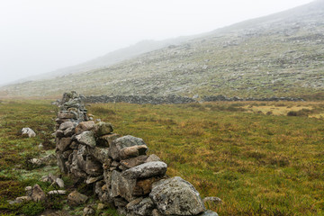Rural stone wall