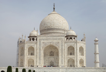 Fototapeta na wymiar Manin structure of Taj Mahal, Agra