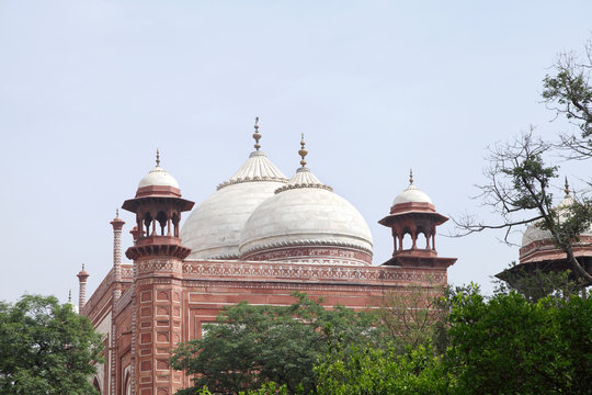Naqqar Khana in the Taj Mahal complex, Agra, India