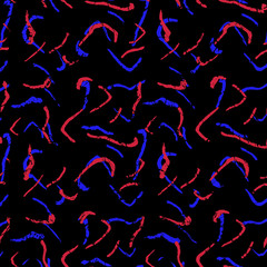 Irregular Lines Seamless Pattern Design