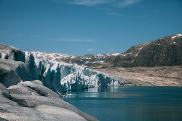 glaciar de jostedal, noruega