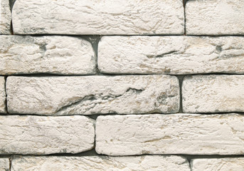 white gray bricks decor