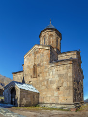 Fototapeta premium Gergeti Trinity Church, Georgia
