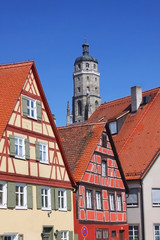 Fototapeta na wymiar Nördlingen, Bayern, Deutschland