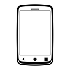 smartphone vector illustration