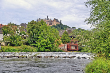 Lahn in Marburg