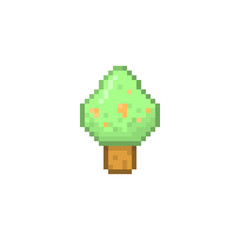 Pixel mushroom for games and websites