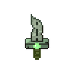 Pixel old sword for games and web sites