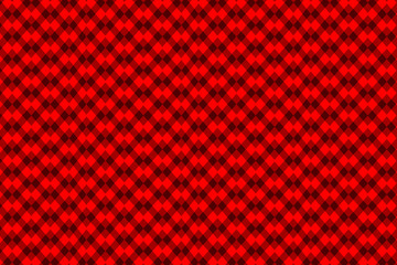Chessboard vector pattern - red background